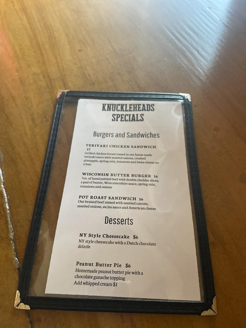 Knucklehead's Kafe