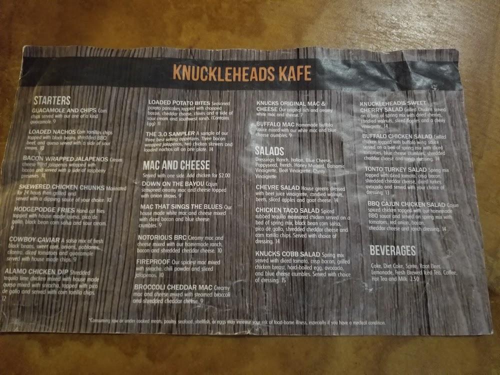 Knucklehead's Kafe Loaded Nachos